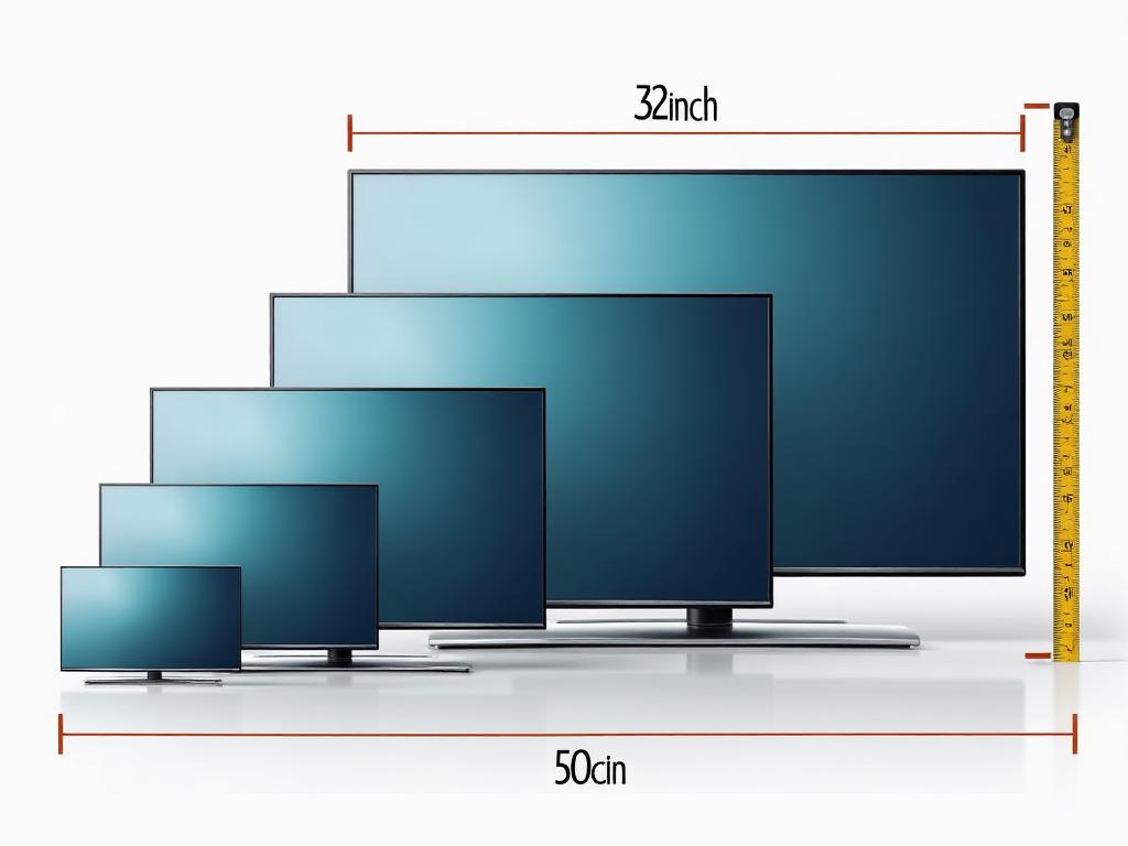 TV afmetingen gids met verschillende formaten en kijkafstanden
