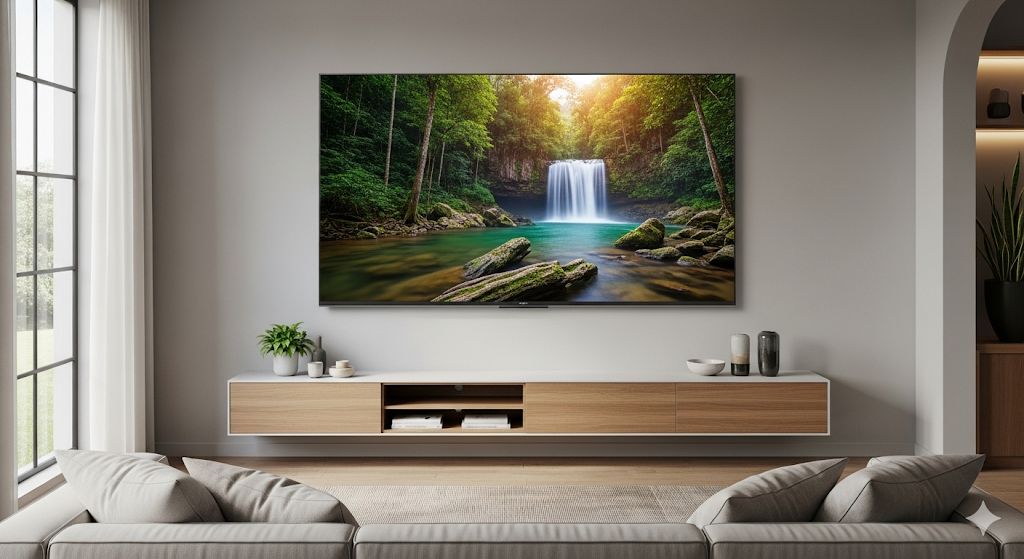 Smart TV privacy instellingen interface met data tracking en advertentie opties